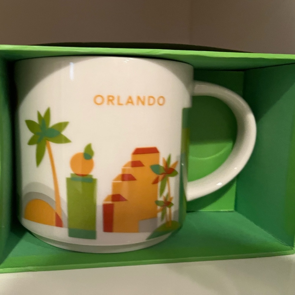 Orlando Starbucks You Are Here Collection. Original box included.